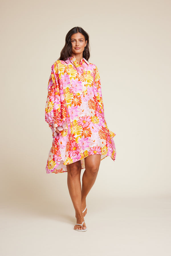 Line Of Oslo Woodstock Flower Dress Dress Flower 051