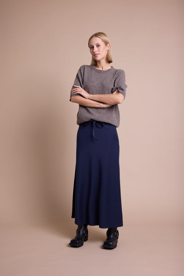 Line Of Oslo Yak Strikket Topp  Brown 063